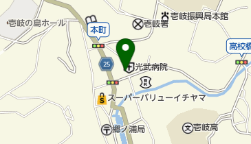 壱岐交通レンタリースの地図画像