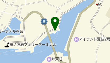 壱岐市役所 フェリー三島待合所の地図画像