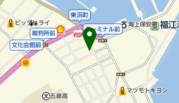 日本通運株式会社長崎支店長崎事業所福江営業所の地図画像