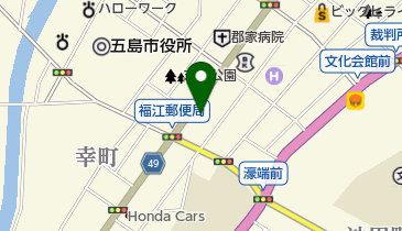 榎津電機店の地図画像