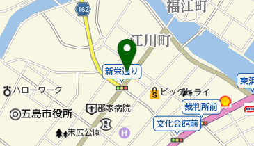 川岡楽器店の地図画像