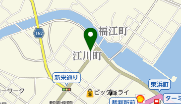 東京クリーニング店の地図画像