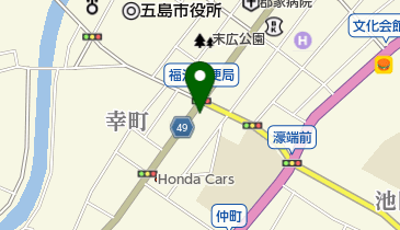 白洋クリーニング店 錦町営業所の地図画像