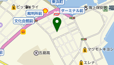 五島小売酒販組合の地図画像