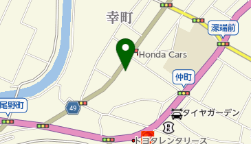 スナックレインボーの地図画像