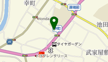 千代子美容室の地図画像