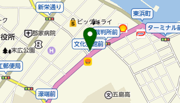 明治安田生命保険相互会社長崎支社五島営業所の地図画像