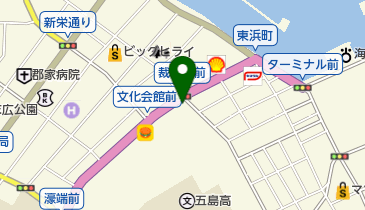 ジュネス理容院の地図画像