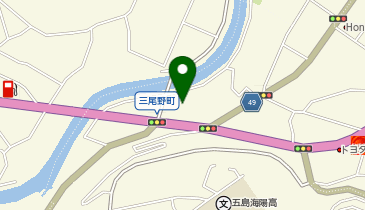 五島市役所こども未来課の地図画像