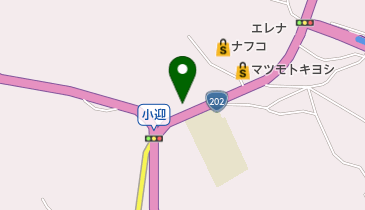 青藍学館の地図画像