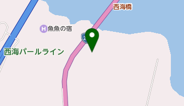 西海橋観光写真の地図画像