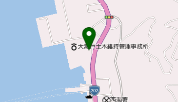 黒瀬建設株式会社 西海本店の地図画像