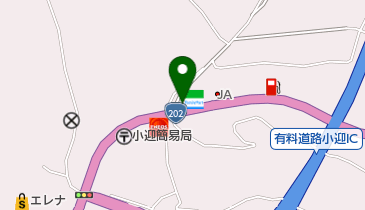 美容室モナミの地図画像