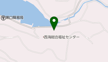 西海市役所 西海総合支所 西海高齢者生活支援ハウスの地図画像
