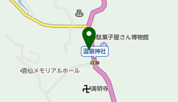 矢加部商店の地図画像