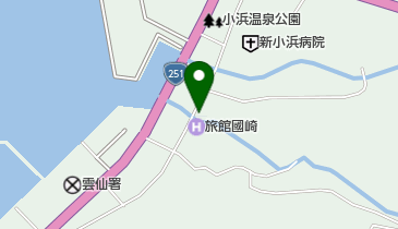 明治牛乳小浜販売店の地図画像