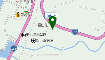 酒のパワーズ小浜店の地図画像