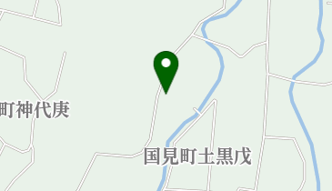 土黒温泉神社の地図画像