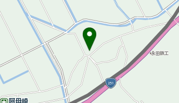 ユニフォームのくまさきの地図画像