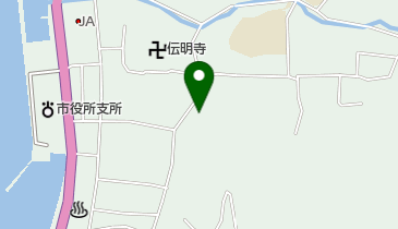 雲仙市小浜図書室の地図画像