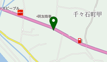 城代研磨店の地図画像
