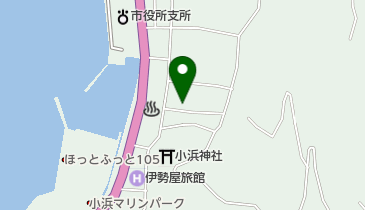 金子美容院の地図画像