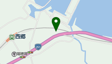 笑福食堂の地図画像