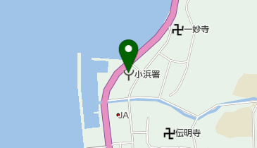 小浜消防署の地図画像