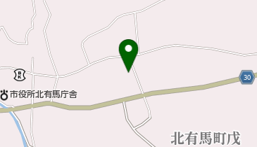 美容室朱夏の地図画像