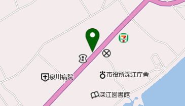 ながいけ呉服店の地図画像