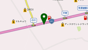 有限会社フラワーショップさかい 有家店の地図画像