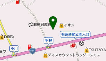 味の四季彩の地図画像