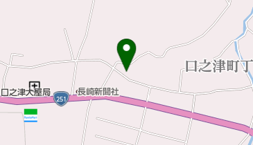 津田美容院の地図画像