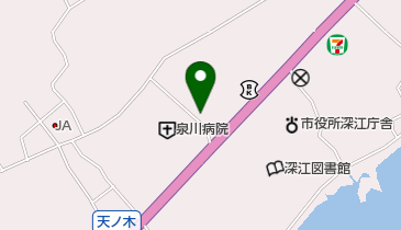 ユミ美容室の地図画像