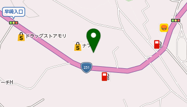 ほかほか弁当の地図画像