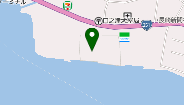 国立口之津海上技術学校の地図画像