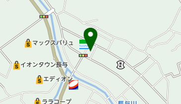 マルワ長与店の地図画像