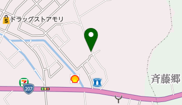 松田商店の地図画像