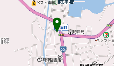 有限会社時津運送の地図画像