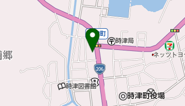 時津川林まんじゅうの地図画像