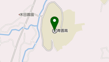 青雲学園の地図画像