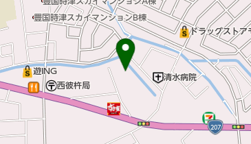 カトリック時津教会の地図画像