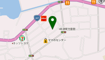 リラックスサロンサワッディ時津浜田店の地図画像