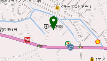 ポコアポコ・パーマとみの地図画像