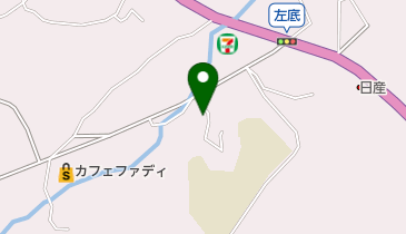 よしだ美容室の地図画像