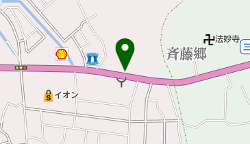 男爵時津店の地図画像