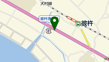 彼杵フィッシングの地図画像