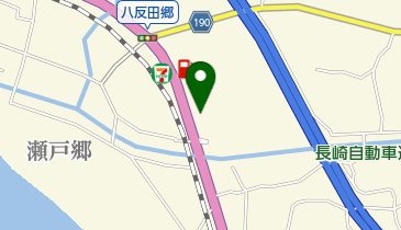 岡田肥料店の地図画像