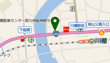 今西衣料品店の地図画像