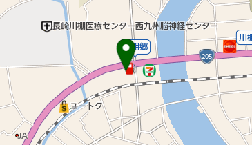 有限会社田添石油の地図画像